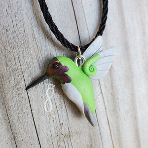 Anna's Hummingbird Necklace