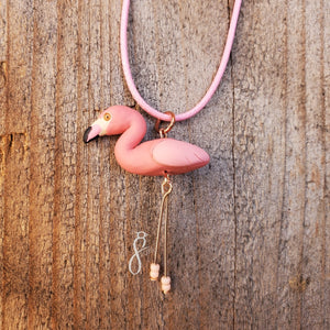 American Flamingo Charm