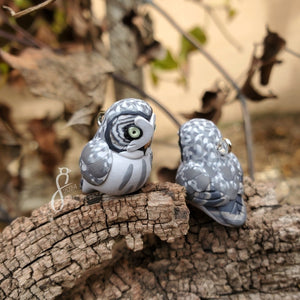 Great Grey Owl Charms