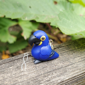Hyacinth Macaw Charm
