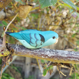 Cautious Teal Linnie Figurine