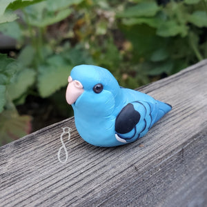 Blue Linnie Loaf Figurine