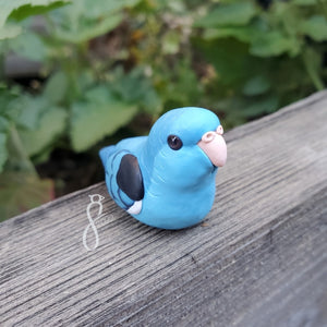 Blue Linnie Loaf Figurine