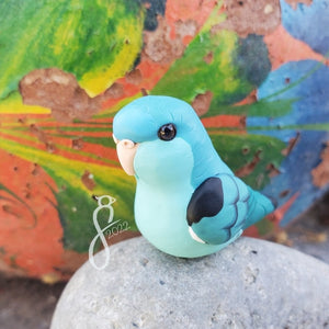 Teal Linnie Figurine