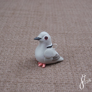 Eurasian Collared Dove Charm