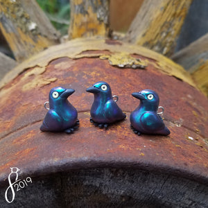 Glossy Starling Charm