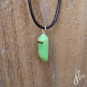 Monarch Chrysalis Pendant