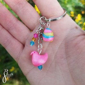 Peep Keychains