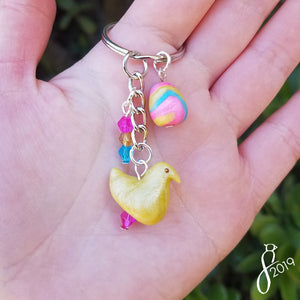 Peep Keychains