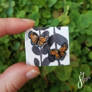 Monarch Stud Earrings